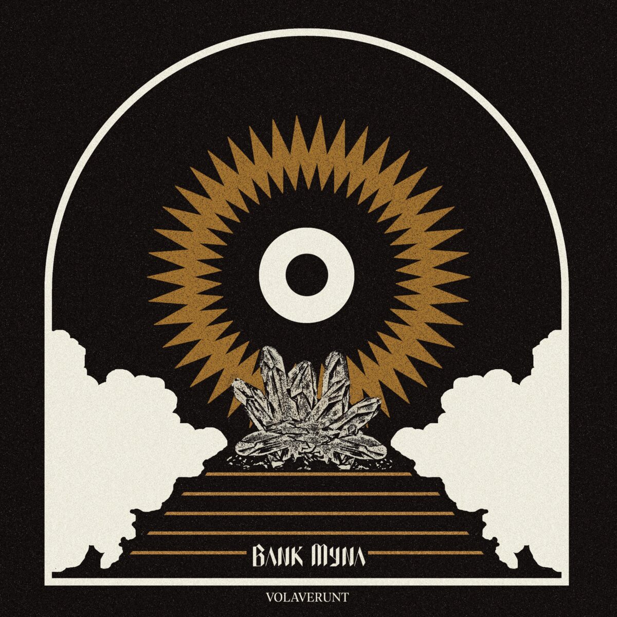 Artwork de l'album Volaverunt de Bank Myna par Louis-Alexandre Beauregard.